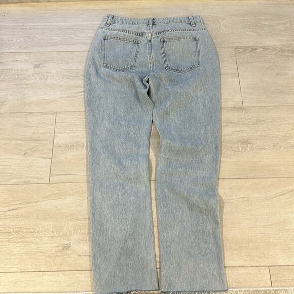 Superdown Dylan Distressed Light Blue Denim Jeans - Trendy & Chic! - Picture 7 of 12